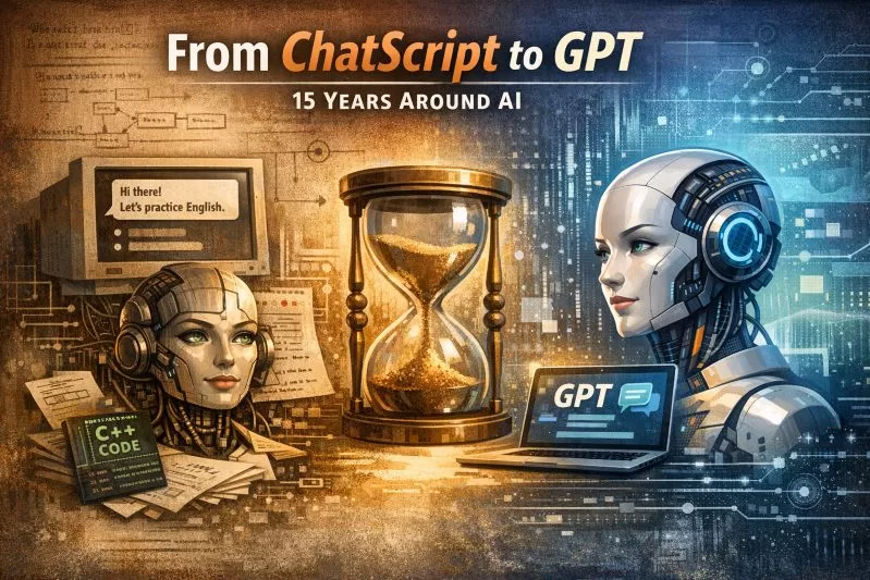 From ChatScript to GPT: 15 Years Around AI